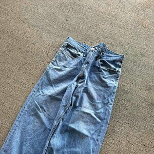 Y2K Light Wash Baggy Skater Jeans